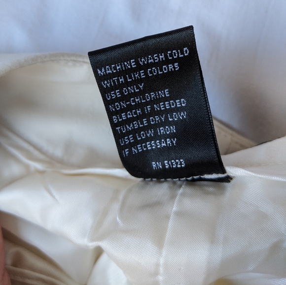 Fully-lined dress capris in cream - Picture 7 of 7